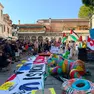 La protesta a Venezia contro lo yacht di Tilman Fertitta