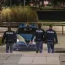 Un servizio di controllo della polizia
