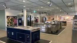 Lo showroom di Electrolux Professional a Vallenoncello.