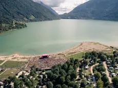 Un concerto degli anni scorsi al lago di Santa Croce