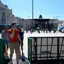 Aperti i varchi dalle 17 per i 16mila di Piazza Unità (Foto Bruni)