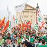 Un comizio della Lega