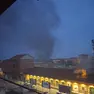 L'incendio a Treviso