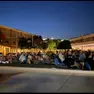 Una serata di cinema all'aperto