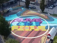 Piazzale Cuoco, nel quartiere Guizza