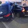 L'incidente all'altezza della rotatoria del Famila a Curtarolo