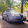 La polizia al parco in via Romana Aponense a Padova