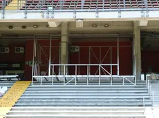 I lavori allo stadio Euganeo