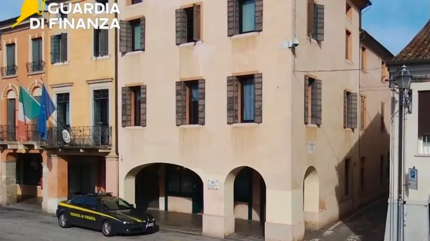 Il comando della Finanza a Cittadella