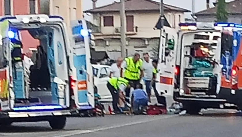 Anziano investito alla sagra di Facca, frazione di Cittadella