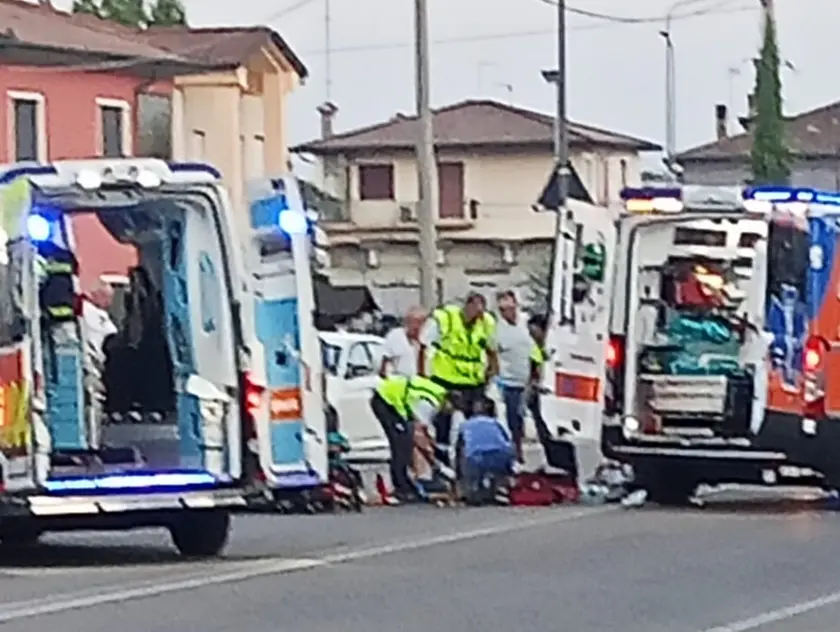 Anziano investito alla sagra di Facca, frazione di Cittadella