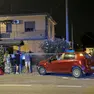 L'auto dopo l'incidente