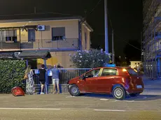 L'auto dopo l'incidente