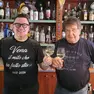 I fratelli Venanzio e Gerardo Ereno del bar Impero di Facca