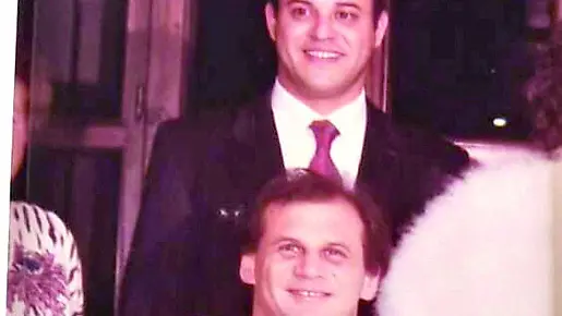 Lucio Veronese insieme al fratello Massimo in una vecchia foto