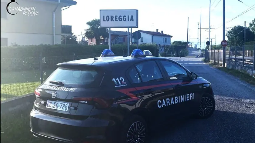 Sul posto i carabinieri di San Martino di Lupari
