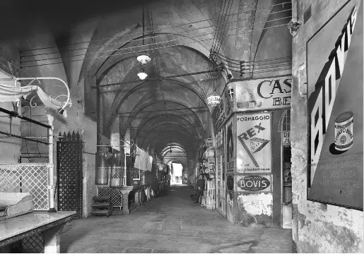 PADOVA - foto storica negozi del "Salone"