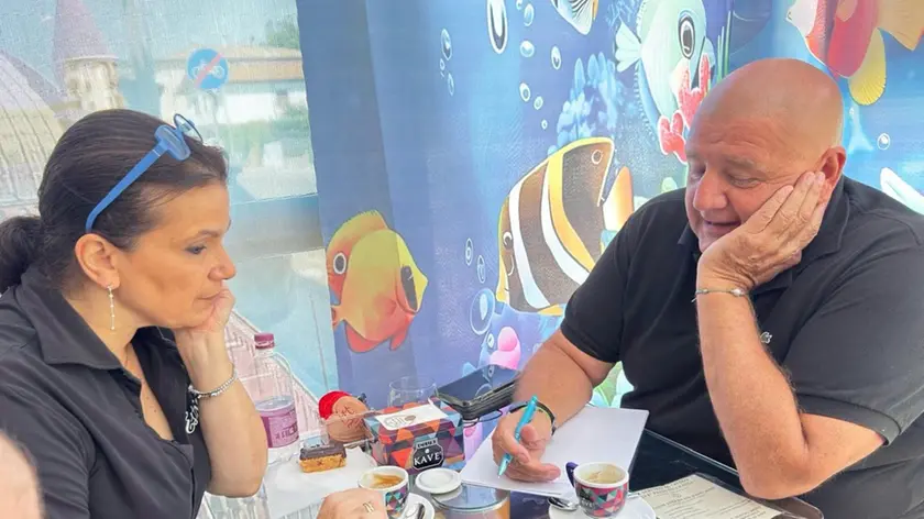 Roberto Marcato con Federica Luni