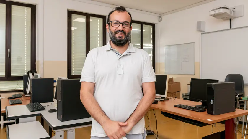 Il dirigente della scuola Alfonso D'Ambrosio