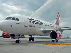 Un aereo di Volotea (immagine d'archivio)