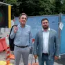 Il sindaco Sergio Giordani e l’assessore Andrea Ragona