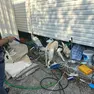 I controlli in uno dei campi nomadi