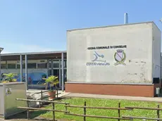L’entrata della piscina di Conselve
