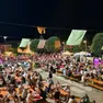 La festa del villeggiante in piazza Perlasca a Teolo