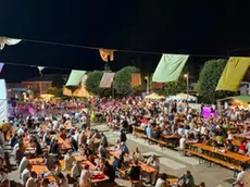 La festa del villeggiante in piazza Perlasca a Teolo