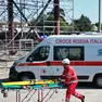 Volontari della Croce Rossa Italiana in servizio