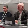 Il deputato Enrico Cappelletti e il coordinatore Simone Contro