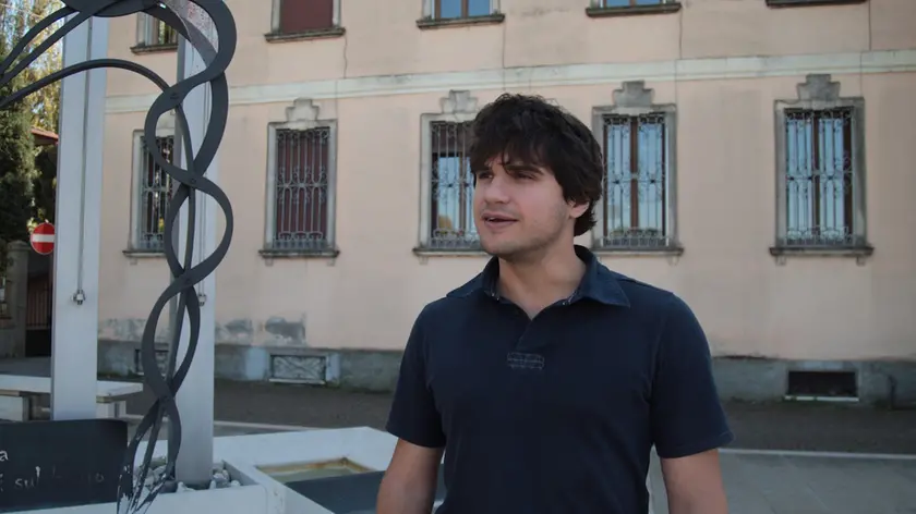 Alvise Maniero quando era sindaco pentastellato a Mira