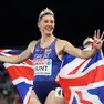 L'atleta britannica Amy Hunt