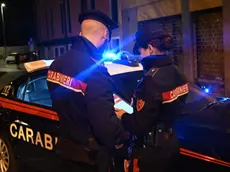 Un intervento dei carabinieri