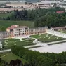 Piazzola sul Brenta, vista aerea sulla villa storica
