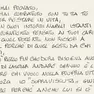 Un passaggio della lettera scritta da Romina B. dopo il femminicidio di Tania Terrin