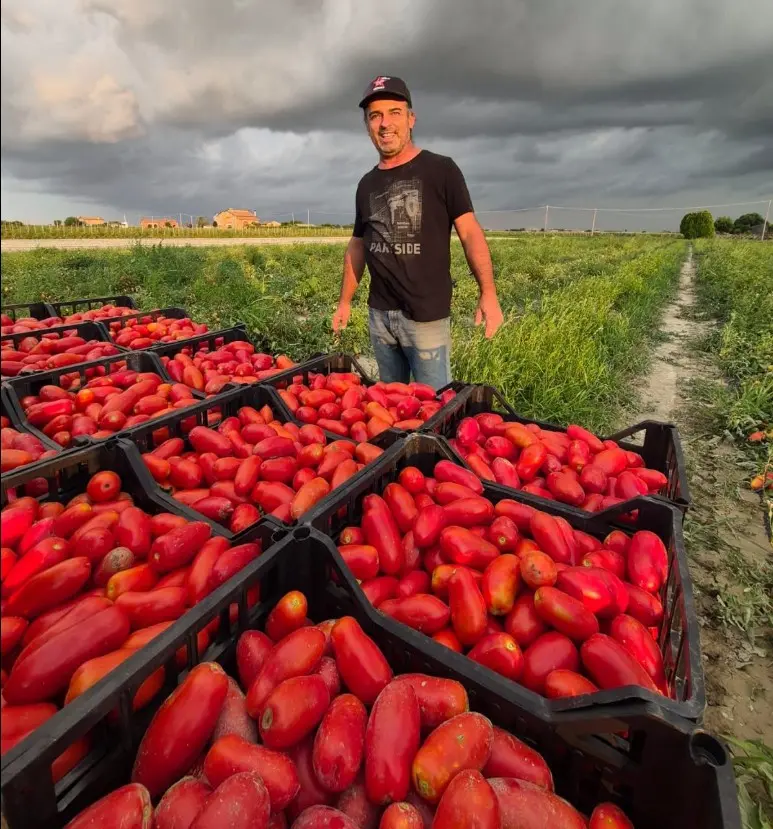 Daniele Fincato, titolare dell’azienda agricola