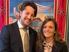 L'assessore Paola Roma con il presidente della Regione Veneto Alberto Stefani