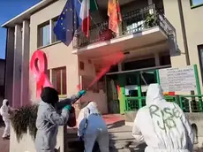 Un blitz al municipio di Anguillara