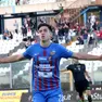 Luca Moro con la maglia del Catania