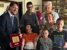 Diego Gillino il giorno del suo 53esimo compleanno