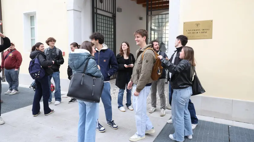 Calano gli studenti in centro a Padova