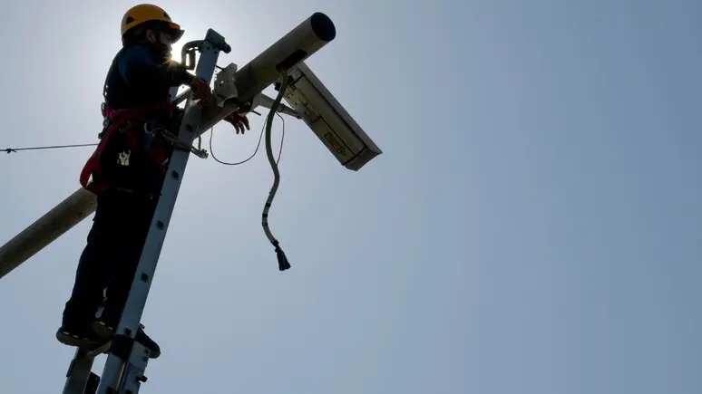 L'installazione di una telecamera