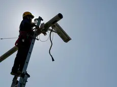 L'installazione di una telecamera