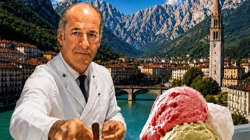 Il post social di Zaia a sostegno dei gelatieri italiani in Germania