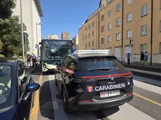 I carabinieri in corso Milano a Padova