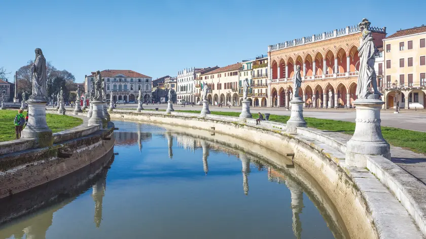 Uno scorcio di Prato della Valle