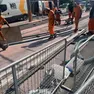 Un cantiere per il tram a Padova