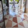 I turisti nel centro di Abano