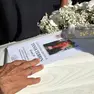 Il feretro di Tania Terrin (foto Pòrcile)